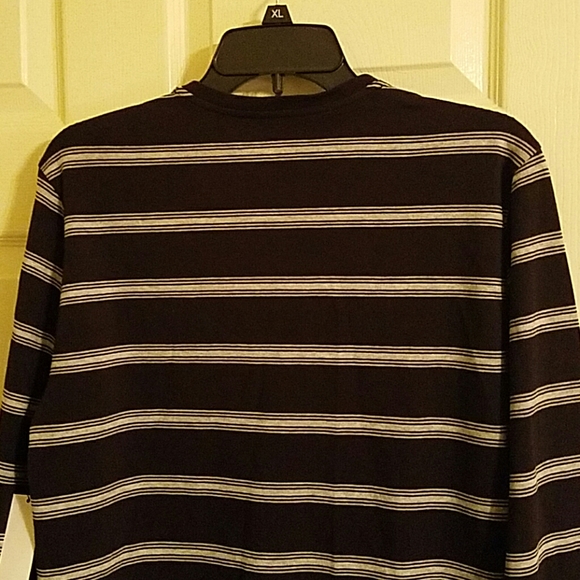 Men's Structure Slim Fit Long Sleeve Shirt - Picture 3 of 8